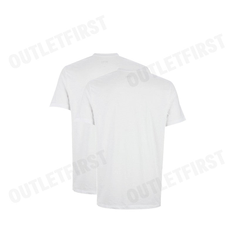 HUGO BOSS รุ่น MEN T-SHIRT WHITE 2PCS CODE: 50239769 100 เสื้อยืดคอกลม เสื้อยืดแขนสั้น เสื้อยืดสีขาว