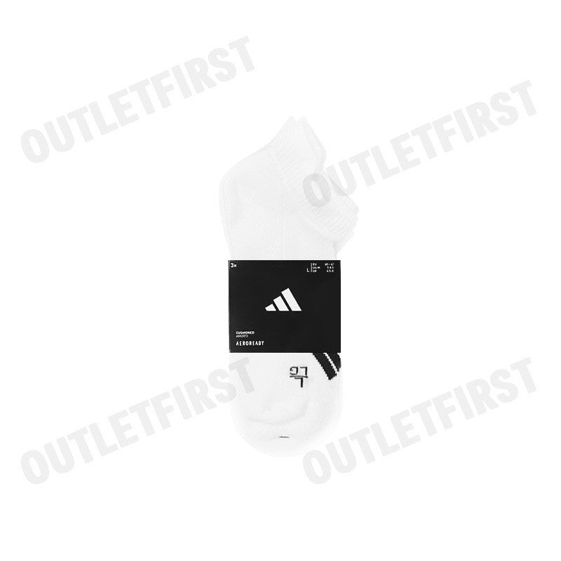 ADIDAS รุ่น PERFORMANCE CUSHIONED LOW SOCKS 3 PAIRS CODE: HT3449 ถุงเท้า ถุงเท้าอดิดาส ถุงเท้าสีขาว