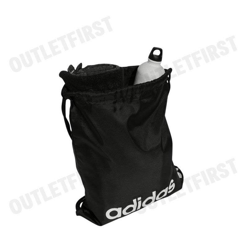 ADIDAS รุ่น LINEAR GYM SACK CODE: JE8342 กระเป๋ายิม กระเป๋าสะพายหลังแบบหูรูด กระเป๋าอดิดาส