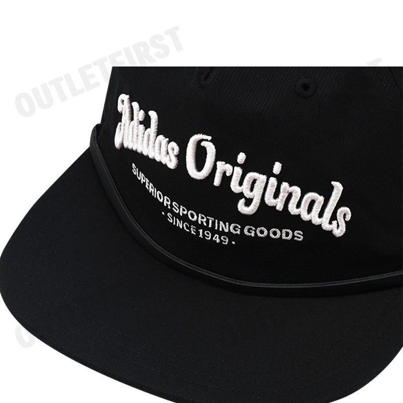 ADIDAS รุ่น FLATBRIM CAP CODE: JD0997 หมวกแก็ป หมวกปีกแบน หมวกอดิดาสสีดำ