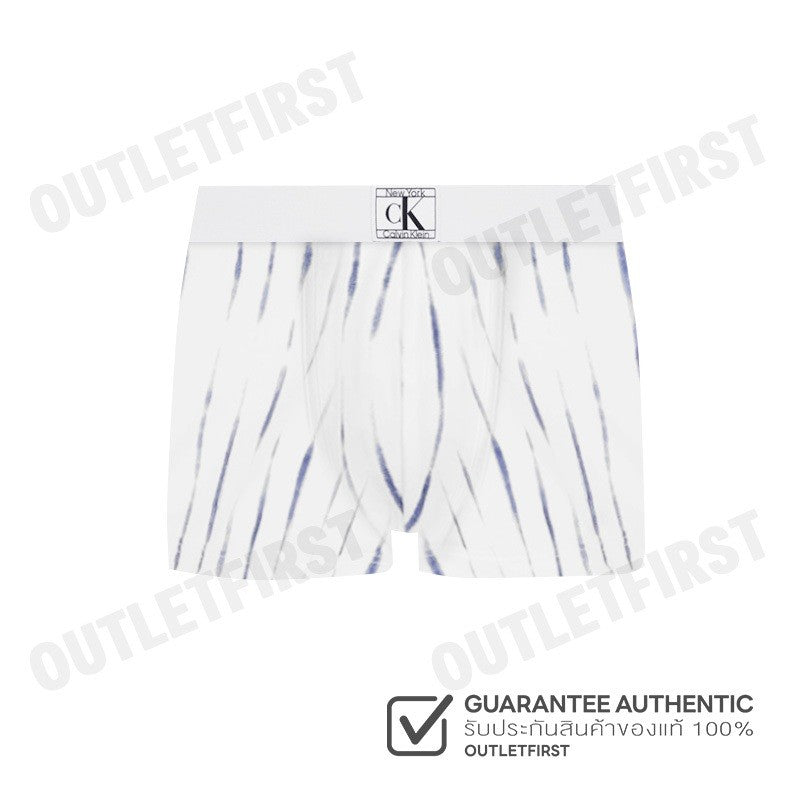 CALVIN KLEIN รุ่น ESTABLISHED LOW RISE TRUNK CODE: NB4079 PCQ กางเกงชั้นในผู้ชาย บ๊อกเซอร์ กางเกงใน