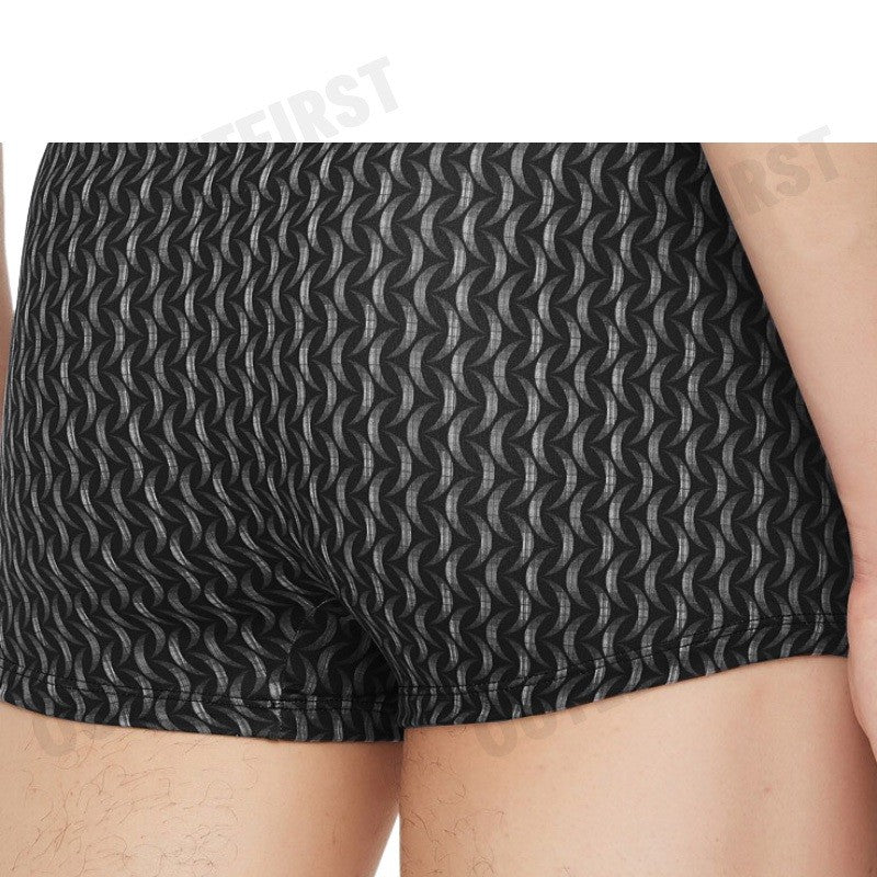 CALVIN KLEIN รุ่น ESTABLISHED LOW RISE TRUNK CODE: NB4079 PCR กางเกงชั้นในผู้ชาย กางเกงบ๊อกเซอร์ สีดำ กางเกงใน