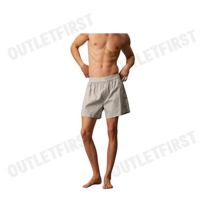 CALVIN KLEIN รุ่น MEN'S CK 1996 COTTON BOXER CODE: NM2654 PDA  บ๊อกเซอร์ กางเกงใน กางเกงขาสั้นผู้ชาย