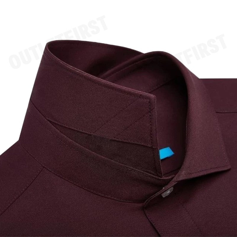 G2000 รุ่น DRY & SWEAT WICKING SHIRT CODE: 26122562 26 เสื้อเชิ้ตแขนยาวผู้ชาย เสื้อสีแดง เสื้อผู้ชาย