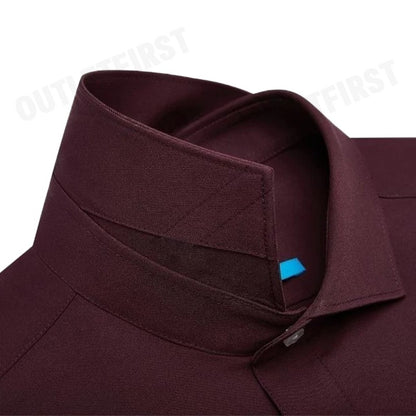 G2000 รุ่น DRY & SWEAT WICKING SHIRT CODE: 26122562 26 เสื้อเชิ้ตแขนยาวผู้ชาย เสื้อสีแดง เสื้อผู้ชาย