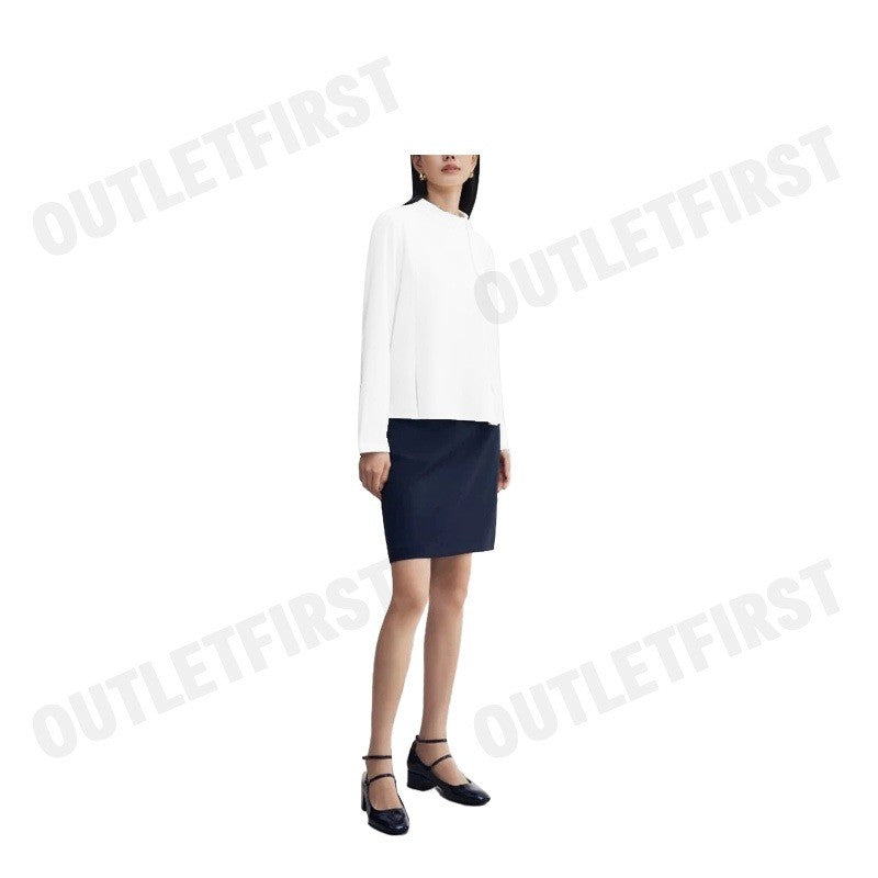 G2000 รุ่น WOMEN'S REGULAR FIT BLOUSE CODE: 46241181 01 เสื้อเบลาส์ เสื้อผู้หญิง เสื้อสีขาว