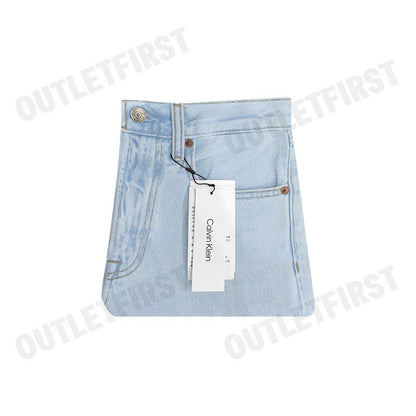 CALVIN KLEIN JEANS รุ่น MEN'S SIGNATURE 90S STRAIGHT FIT CODE: 40EM718 EF8 กางเกงยีนส์ กางเกงผู้ชาย กางเกงขายาว