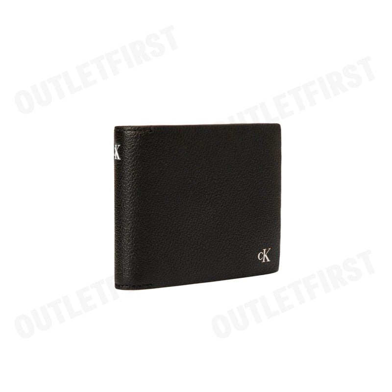CALVIN KLEIN JEANS รุ่น MEN'S FASHION BUSINESS LEATHER FOLDING SHORT WALLET CODE:HP1517 001 กระเป๋าสตางค์ ใส่การ์ดผู้ชาย