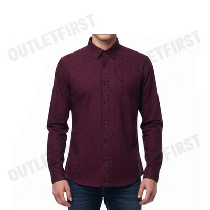 GUY LAROCHE รุ่น MAN'S LONG SLEEVES SHIRT CODE: BAB9206W3RE เสื้อเชิ้ต เสื้อแขนยาว เสื้อผู้ชาย