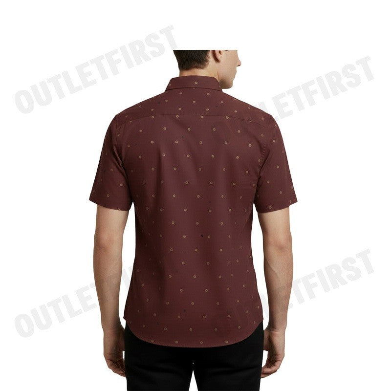 GUY LAROCHE รุ่น MAN'S SHORT SLEEVES SHIRT CODE: BAC5220P4MR เสื้อเชิ้ต เสื้อแขนสั้น เสื้อผู้ชาย