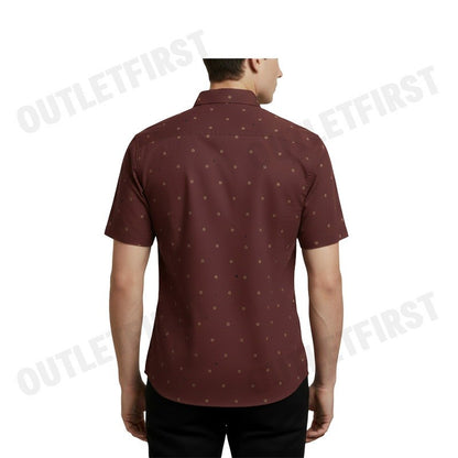 GUY LAROCHE รุ่น MAN'S SHORT SLEEVES SHIRT CODE: BAC5220P4MR เสื้อเชิ้ต เสื้อแขนสั้น เสื้อผู้ชาย