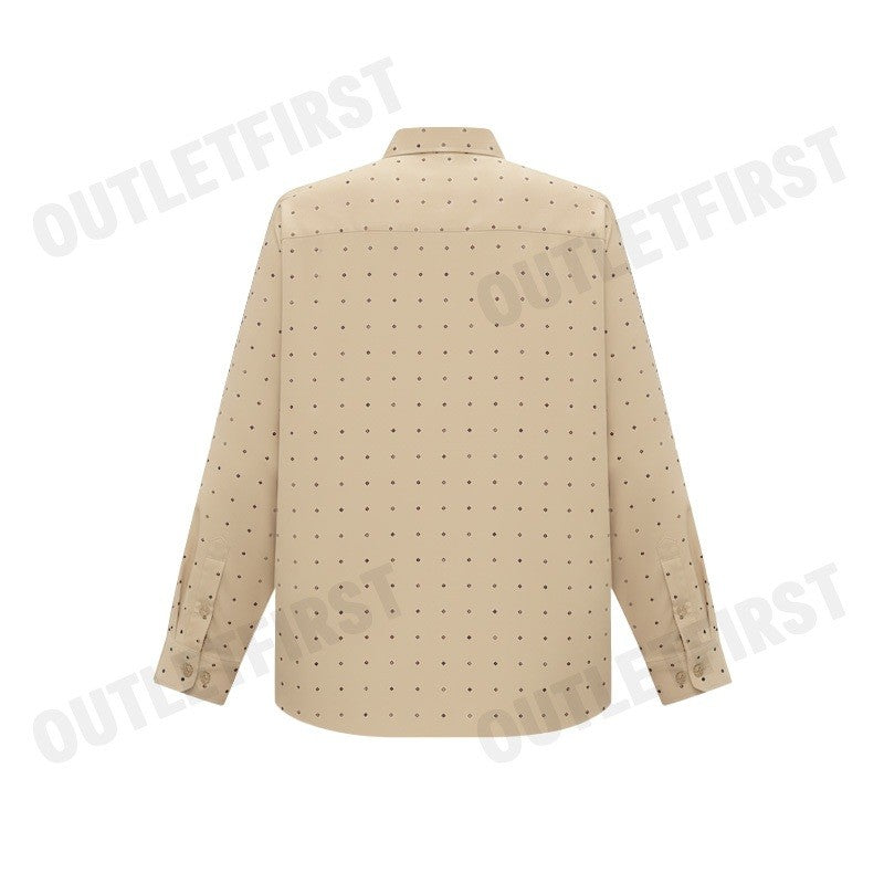 GUY LAROCHE รุ่น MAN'S LONG SLEEVES SHIRT CODE: BAB5220P4BE เสื้อเชิ้ต เสื้อแขนยาว เสื้อผู้ชาย