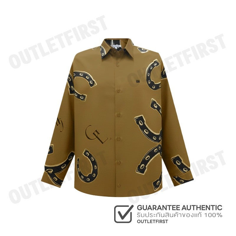 GUY LAROCHE รุ่น MAN'S LONG SLEEVES SHIRT CODE: BAB7202W3BR เสื้อเชิ้ต เสื้อแขนยาว เสื้อผู้ชาย