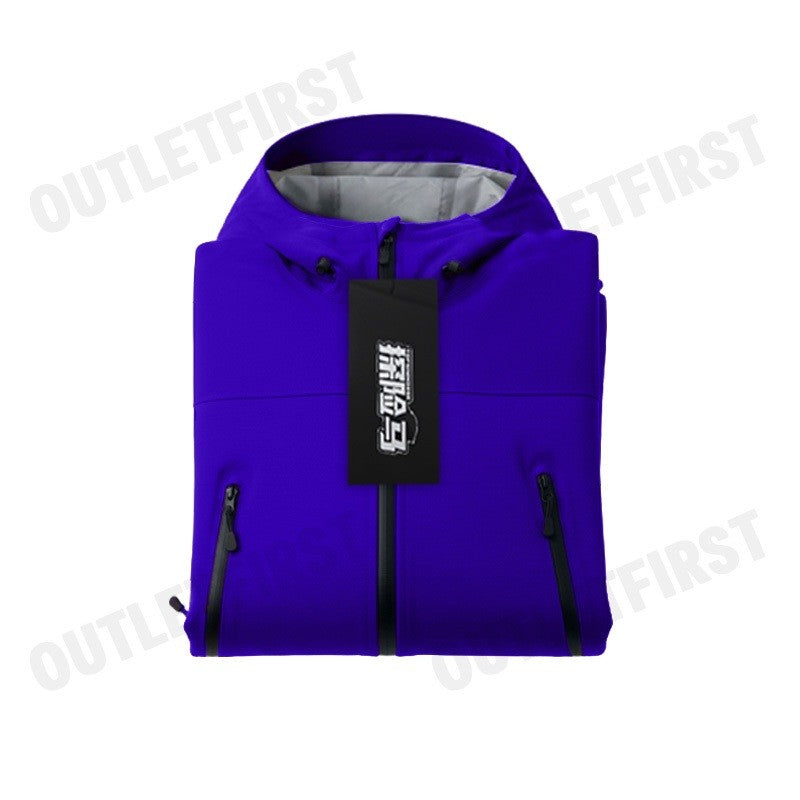 TOPSIMHORSE รุ่น ROCK CLIMBING & BOULDERING JACKETS CODE: 832 BLUE เสื้อแจ็คเก็ต เสื้อแขนยาว เสื้อกันลม กันฝน หิมะ