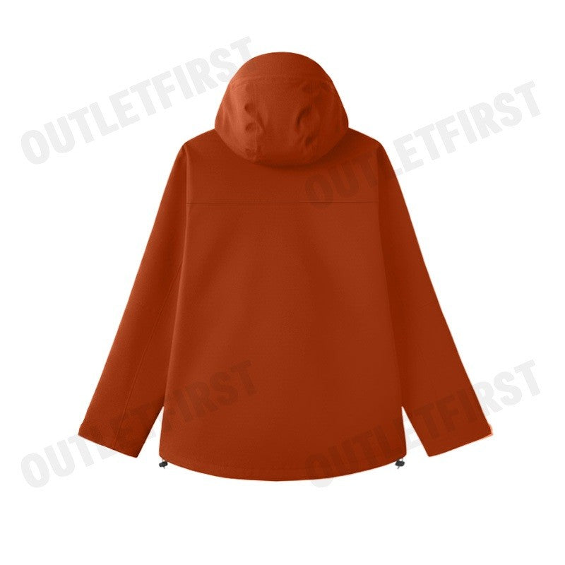 TOPSIMHORSE รุ่น ROCK CLIMBING & BOULDERING JACKETS CODE: 832 ORANGE เสื้อกันลมกันฝน เสื้อแจ็คเก็ต เสื้อแขนยาว ลุยหิมะ