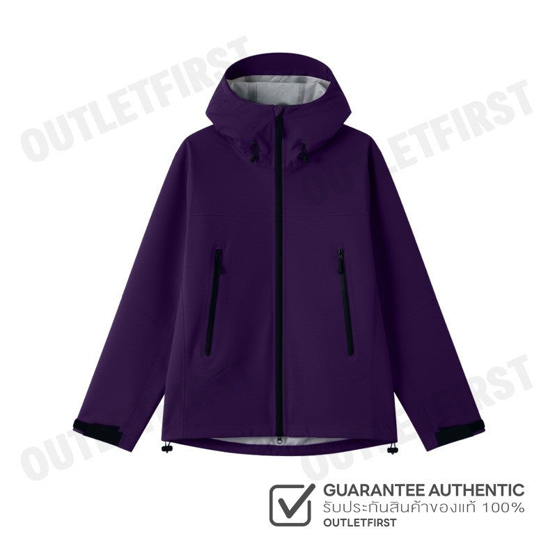 TOPSIMHORSE รุ่น ROCK CLIMBING & BOULDERING JACKETS CODE: 832 PURPLE เสื้อกันลมกันฝน เสื้อแจ็คเก็ต เสื้อแขนยาวลุยหิมะ