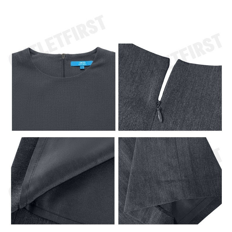 G2000 รุ่น WOMEN CLOTHING COOL TOUCH & UV-PROTECTION DRESS SHIFT SHAPE CODE: 41232162 96 ชุดเดรสผู้หญิง ชุดกระโปรง สีเทา