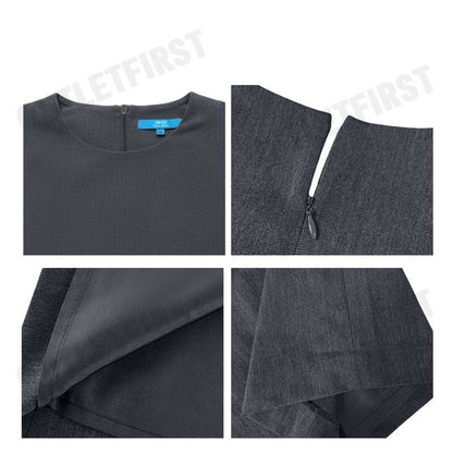 G2000 รุ่น WOMEN CLOTHING COOL TOUCH & UV-PROTECTION DRESS SHIFT SHAPE CODE: 41232162 96 ชุดเดรสผู้หญิง ชุดกระโปรง สีเทา