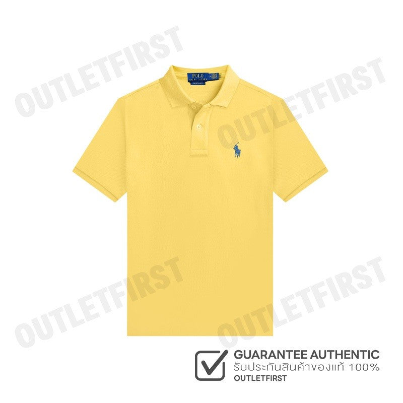 POLO RALPH LAUREN รุ่น CUSTOM SLIM FIT MESH POLO SHIRT CODE: 710937293073 เสื้อโปโลผู้ชาย เสื้อโปโลแขนสั้น เสื้อโปโล