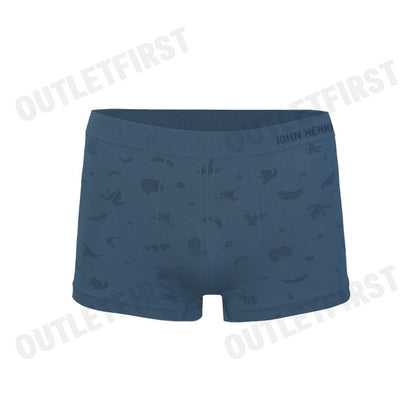 JOHN HENRY รุ่น UNDERWEAR SEAMLESS FASHION CODE: JU JU4410 (NAVY) กางเกงชั้นในผู้ชาย กางเกงบ็อกเซอร์ กางเกงสีกรม