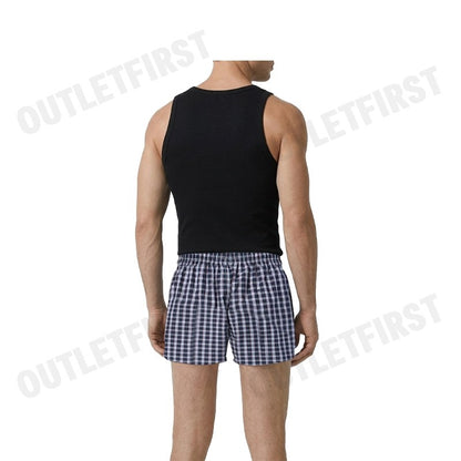 HUSH PUPPIES รุ่น MEN'S BOXER SHORTS SLEEPWEAR CODE: HU H3W278 (NAVY) กางเกงขาสั้นผู้ชาย กางเกงบ๊อกเซอร์ กางเกงฮัชพัพพีส