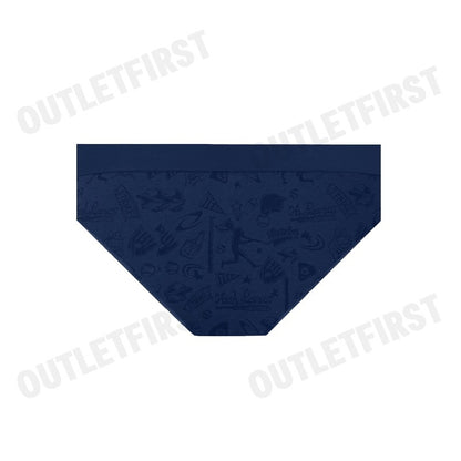 HUSH PUPPIES รุ่น MEN'S FASHION BRIEFS CODE: HU H2F032 (NAVY) กางเกงชั้นในผู้ชาย กางเกงฮัชพัพพีส์ กางเกงสีกรม
