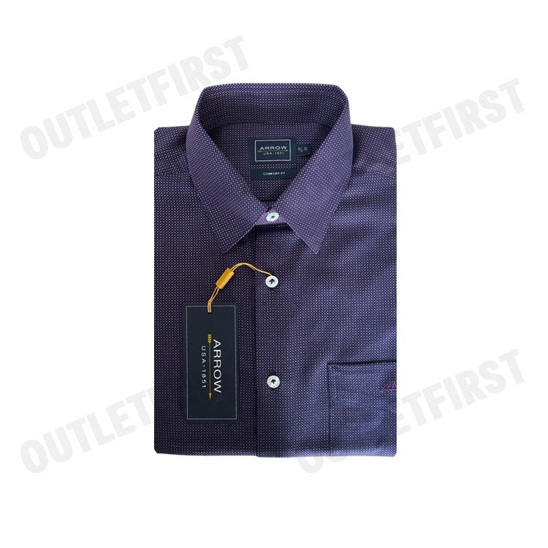 ARROW รุ่น MEN'S LONG SLEEVE COMFORT FIT SHIRT CODE: MACC801W4BSNV เสื้อเชิ้ต เสื้อแขนยาว เสื้อผู้ชาย