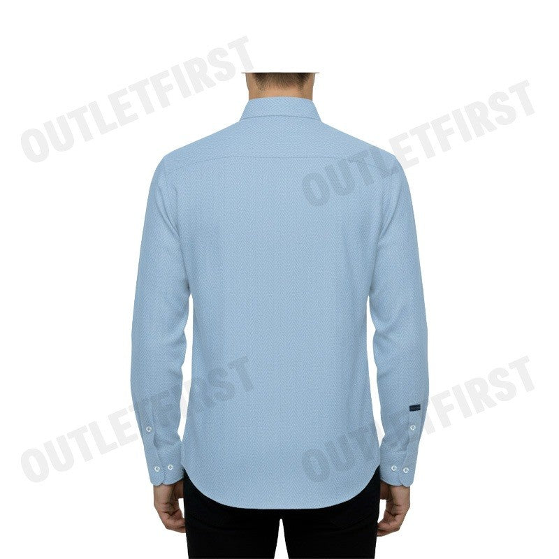 ARROW รุ่น MEN'S LONG SLEEVE SMART FIT SHIRT CODE: MACM911W4BSBU เสื้อเชิ้ต เสื้อแขนยาว เสื้อผู้ชาย