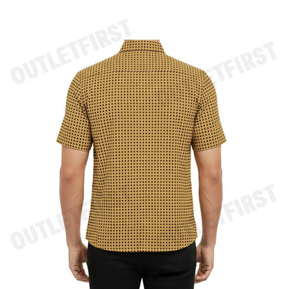 GUY LAROCHE รุ่น MAN'S SHORT SLEEVES SHIRT CODE: BAC9200S4BR เสื้อเชิ้ต เสื้อแขนสั้น เสื้อเชิ้ตผู้ชาย