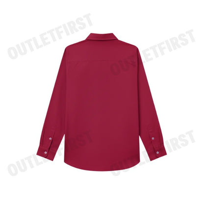 JOHN HENRY รุ่น MEN'S LONG SLEEVES SLIM FIT SHIRT (RED) CODE: JH F424MSLSM29 เสื้อเชิ้ต เสื้อแขนยาว เสื้อเชิ้ตผู้ชาย