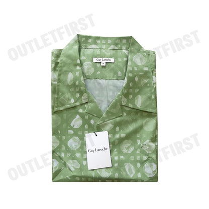 GUY LAROCHE รุ่น MAN'S HAWAIIAN SHIRT CODE: BAC7403S5GR เสื้อเชิ้ต เสื้อแขนสั้น เสื้อผู้ชาย