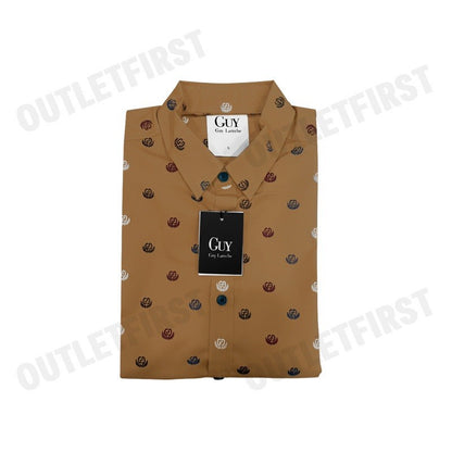 GUY LAROCHE รุ่น MAN'S SHORT SLEEVES SHIRT CODE: DAC5201P4EB เสื้อเชิ้ต เสื้อแขนสั้น เสื้อผู้ชาย