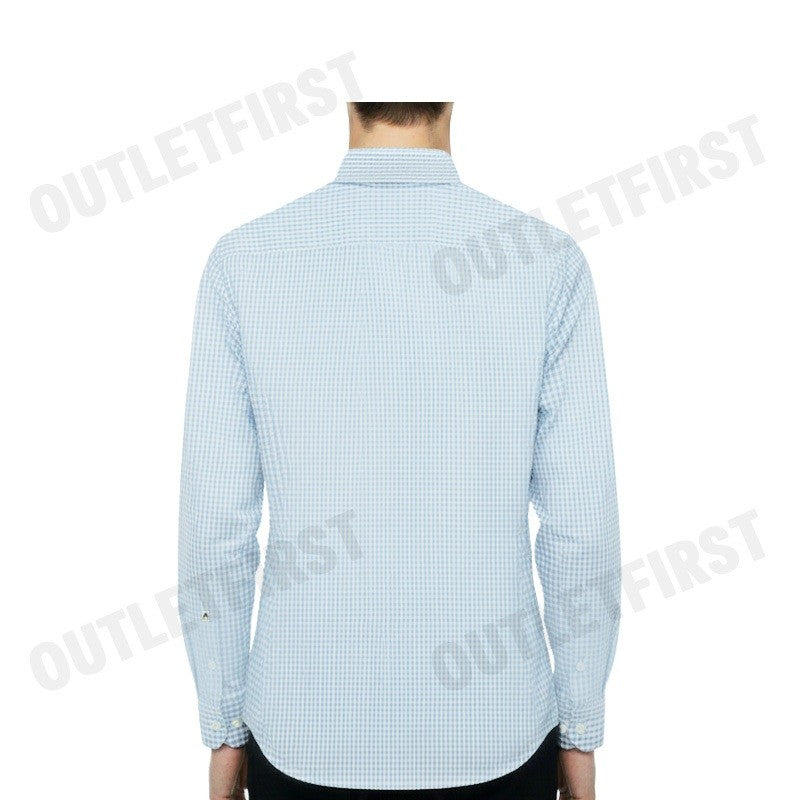 ARROW รุ่น MEN'S PREMIUM COLLECTION COMFORT FIT SHIRT CODE: MAPC931W3BSBU เสื้อเชิ้ต เสื้อแขนยาว เสื้อผู้ชาย