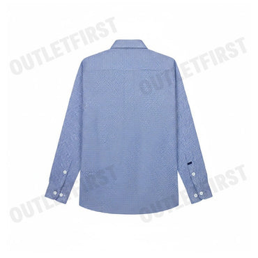 ARROW รุ่น MEN'S LONG SLEEVE COMFORT FIT SHIRT CODE: MACC799W4BSNV  เสื้อเชิ้ต เสื้อแขนยาว เสื้อผู้ชาย
