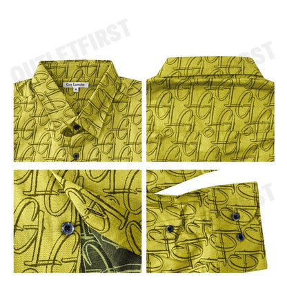 GUY LAROCHE รุ่น MAN'S LONG SLEEVES SHIRT CODE: BAB9200S3YE เสื้อเชิ้ต เสื้อแขนยาว เสื้อผู้ชาย