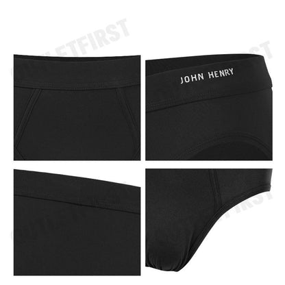JOHN HENRY รุ่น UNDERWEAR MEN'S VALUE PACK CODE: JU29005 (BLACK) กางเกงชั้นใน กางเกงชั้นในผู้ชาย กางเกงในจอน