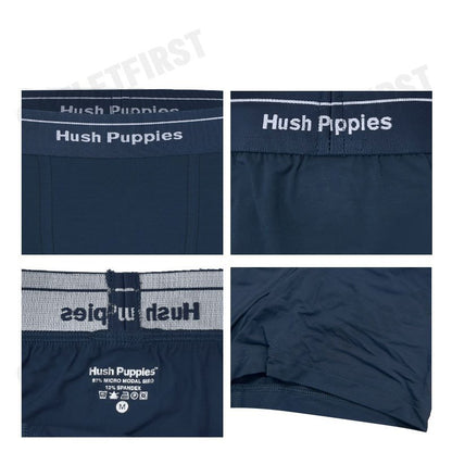 HUSH PUPPIES รุ่น MEN'S MICRO MODAL SIRO BOXER BRIEFS CODE: HU H3FSR08 (NAVY) กางเกงชั้นใน กางเกงฮัชพัพพีส์ ผู้ชาย