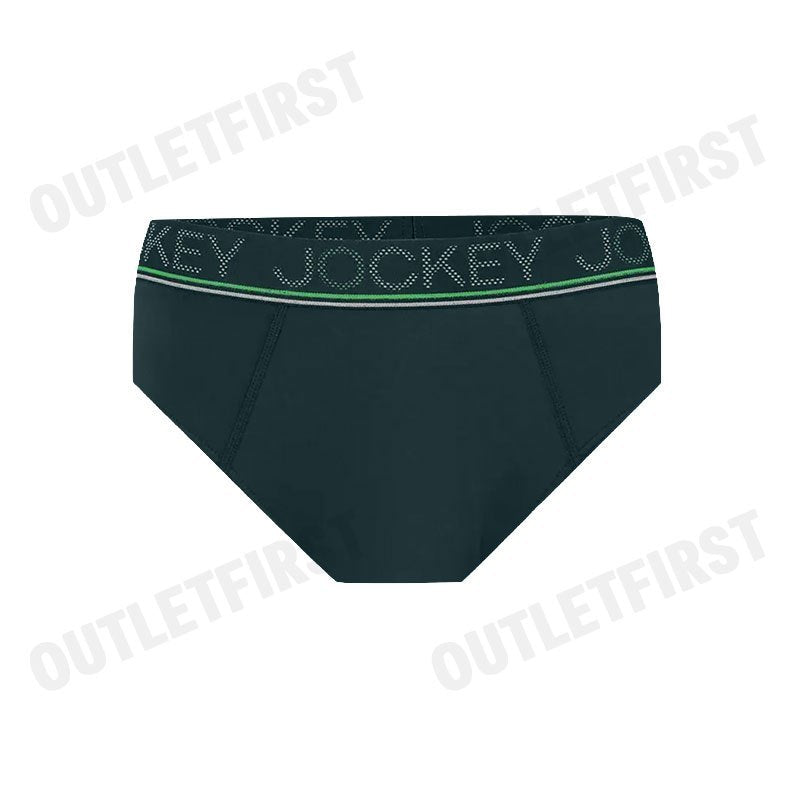 JOCKEY MEN'S COOLING JADE BRIEFS COLOR GREEN CODE: KU 1977 (GREEN)