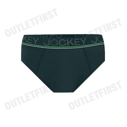 JOCKEY MEN'S COOLING JADE BRIEFS COLOR GREEN CODE: KU 1977 (GREEN)