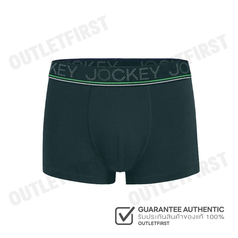 JOCKEY รุ่น MEN'S COOLING JADE TRUNK CODE: KU 1978 (GREEN) กางเกงชั้นในผู้ชาย กางเกงในบ็อกเซอร์ กางเกงจ็อคกี้