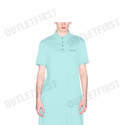 ARMANI EXCHANGE รุ่น POLO SHIRT IN MILAN / NEW YORK JERSEY CODE: 8NZF80 Z8H4Z 15CY เสื้อโปโล เสื้อแขนสั้น เสื้อผู้ชาย