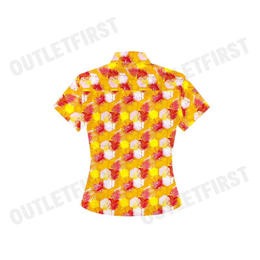 ARROW รุ่น WOMEN'S TROPICAL FABRIC SHIRT CODE: WACC526S3CSOR เสื้อเชิ้ตแขนสั้น เสื้อผู้หญิง เสื้อคอปก