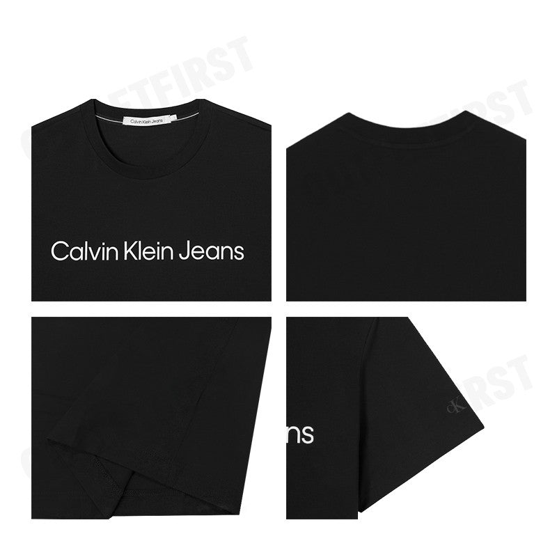 CALVIN KLEIN JEANS รุ่น INSTITUTIONAL LOGO CLASSIC T-SHIRT CODE: J321612 BEH เสื้อยืดคอกลม เสื้อยืดแขนสั้น เสื้อผู้ชาย
