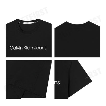 CALVIN KLEIN JEANS รุ่น INSTITUTIONAL LOGO CLASSIC T-SHIRT CODE: J321612 BEH เสื้อยืดคอกลม เสื้อยืดแขนสั้น เสื้อผู้ชาย