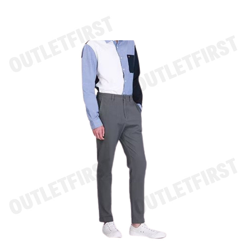 JOHN HENRY รุ่น MEN'S SLIM FIT PANTS (DK.GREY) CODE: JH F224MPTSM54 กางเกงขายาว กางเกงผู้ชาย กางเกงทำงาน
