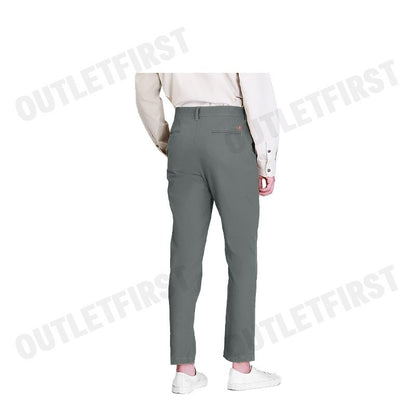 JOHN HENRY รุ่น MEN'S SLIM FIT PANTS (DK.GREY) CODE: JH F124MPTSM01 กางเกงขายาว กางเกงผู้ชาย กางเกงทำงาน
