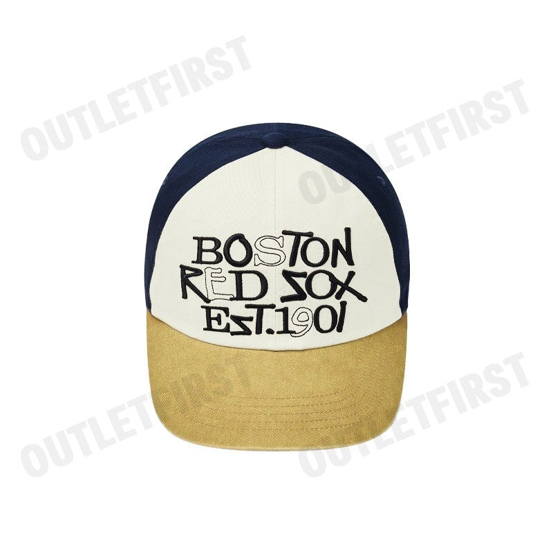 MLB รุ่น STREET VARSITY VINTAGE UNSTRUCTURED BALL CAP BOSTON CODE: 3ACPV125N 43CAL หมวกแก็ป หมวกเบสบอล หมวกMLB