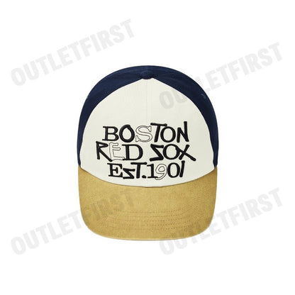 MLB รุ่น STREET VARSITY VINTAGE UNSTRUCTURED BALL CAP BOSTON CODE: 3ACPV125N 43CAL หมวกแก็ป หมวกเบสบอล หมวกMLB