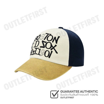 MLB รุ่น STREET VARSITY VINTAGE UNSTRUCTURED BALL CAP BOSTON CODE: 3ACPV125N 43CAL หมวกแก็ป หมวกเบสบอล หมวกMLB