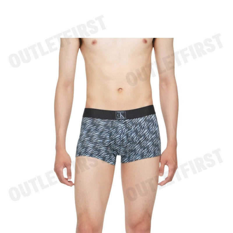 CALVIN KLEIN รุ่น MEN'S 1996 FASHION MICRO LOW RISE TRUNK UNDERWEAR CODE: NB4079 PD4 กางเกงชั้นในผู้ชาย กางเกงใน ขาสั้น